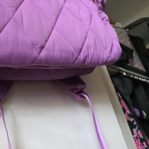 Vera Bradley Featherweight Large Bancroft Backpack in Iris Orchid - Picture 5 of 16